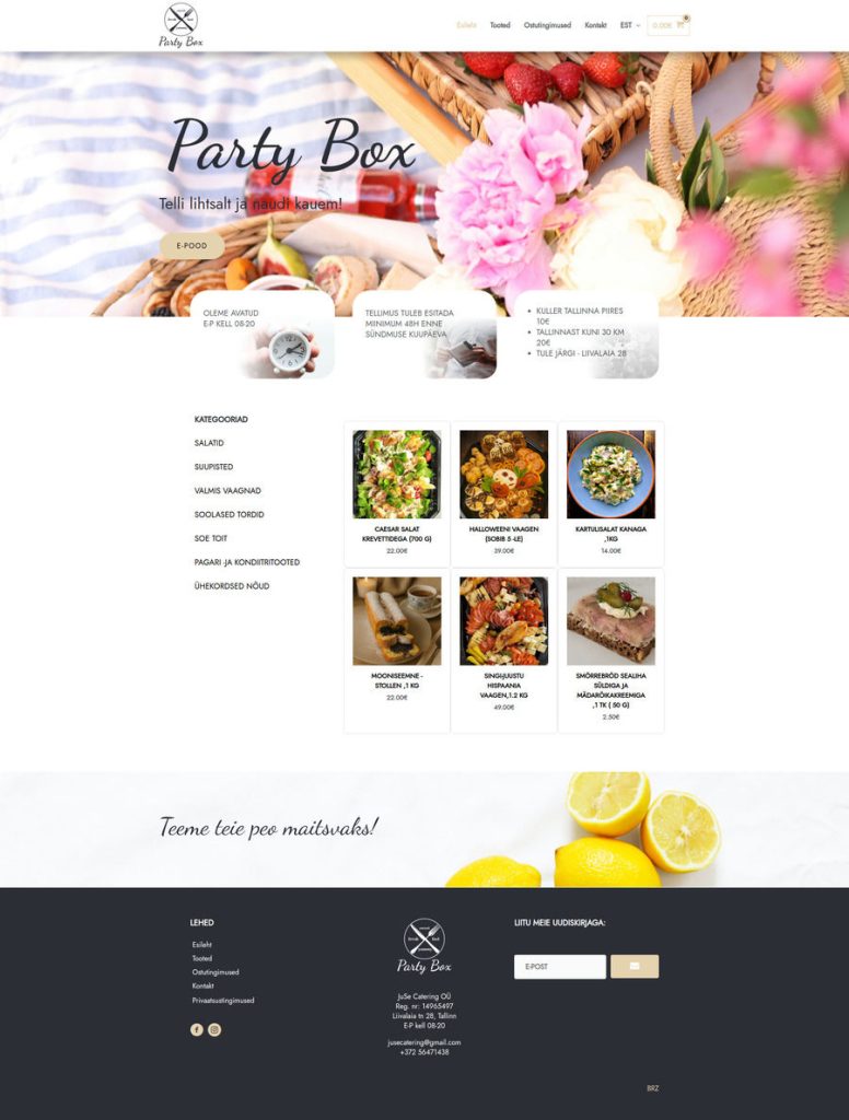 Partybox Catering